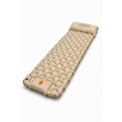 Matelas de Camping Auto-Gonflant TARKA - Ultra-Léger, Imperméable, Oreiller Intégré, Randonnée et Bivouac