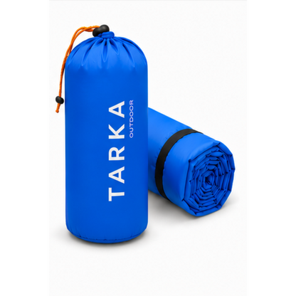 Matelas de Camping Auto-Gonflant TARKA - Ultra-Léger, Imperméable, Oreiller Intégré, Randonnée et Bivouac