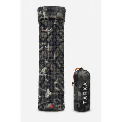 Matelas de Camping Auto-Gonflant TARKA - Ultra-Léger, Imperméable, Oreiller Intégré, Randonnée et Bivouac