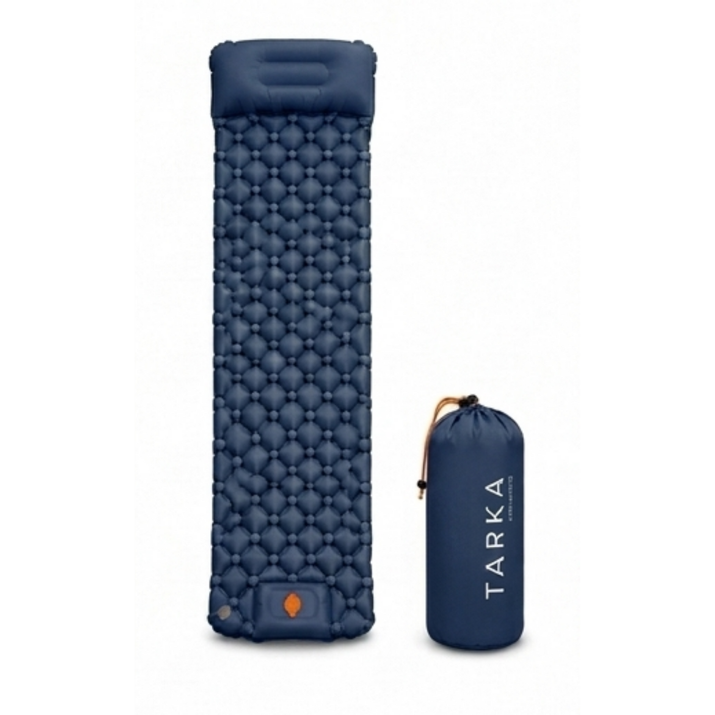 Matelas de Camping Auto-Gonflant TARKA - Ultra-Léger, Imperméable, Oreiller Intégré, Randonnée et Bivouac