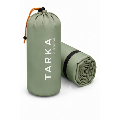 Matelas de Camping Auto-Gonflant TARKA - Ultra-Léger, Imperméable, Oreiller Intégré, Randonnée et Bivouac